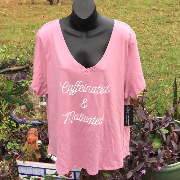 🌸NWT Awesome Size 2X V-Neck Activewear Tee Closet Must Have & So Fun To Wear 🌸 - Picture 3 of 7